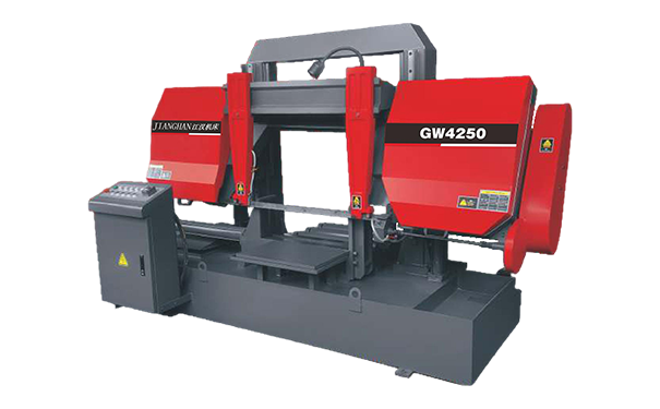 老河口GW4250双柱龙门卧式带锯床